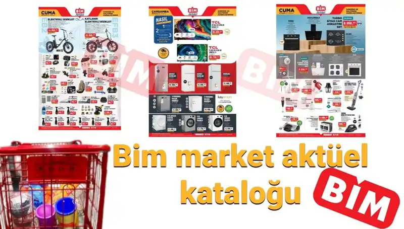 BİM 27-30 Mayıs Kataloğu: Elektronik Mutfak Ürünleri ve İndirimli Eşyalar Kapıda!