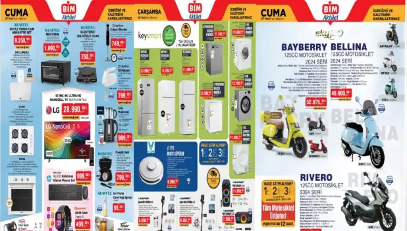 BİM 4 Mart 2025 Aktüel Ürünler Kataloğu: Fırsatlar Kaçmaz!