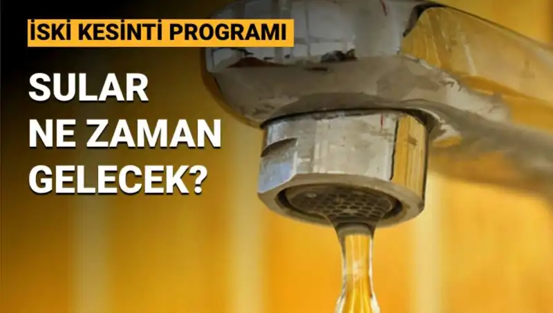 İstanbul’da İSKİ Su Kesintisi: 3 Mayıs Programı ile Hangi İlçeler Etkilenecek?