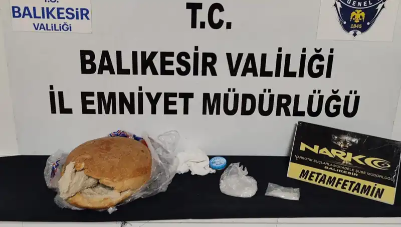 Ekmeğin İçine Uyuşturucu Gizleyen Suçlulara Şok Tutuklama!
