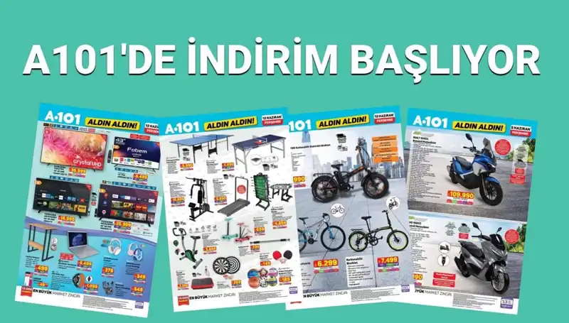 A101 12 Haziran 2025 Aktüel Kataloğunda Neler Var? Spor ve Teknolojide Kaçırılmayacak Fırsatlar!