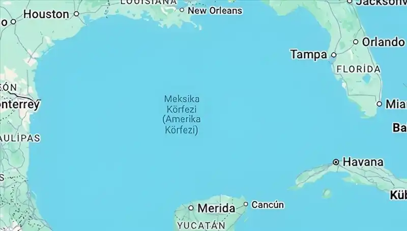 Meksika, Google'a Amerika Körfezi İçin Hukuki Süreç Başlatıyor