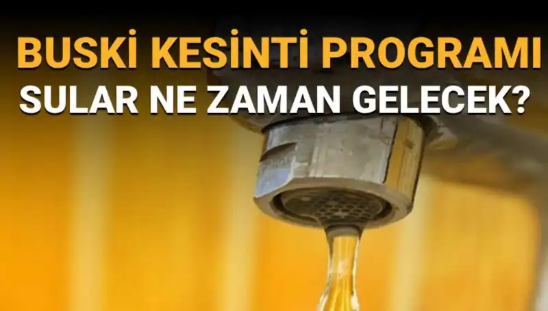 Bursa Nilüfer’de Su Kesintileri Ne Zaman Bitecek? BUSKİ Bilgilendiriyor