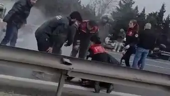 TEM Otoyolu'nda Zincirleme Kaza: 5 Yaralı, 4'ü Polis!