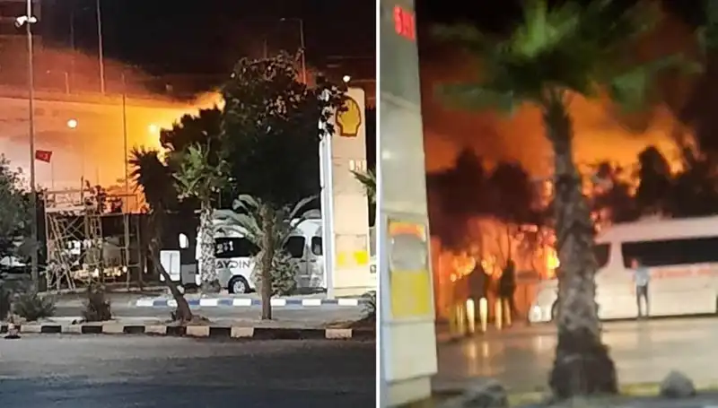 İzmir Otogarı'nda Yangın: Acil Durum Ekipleri Olay Yerinde