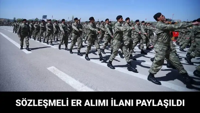 MSB Kara Kuvvetleri, Yeni Sözleşmeli Er Alımıyla Gücünü Artırıyor