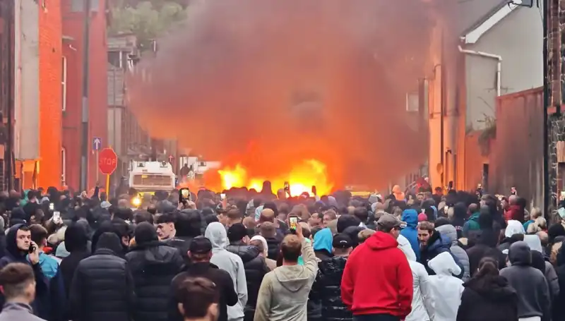 Kuzey İrlanda'da Cinsel Saldırı Protestosu: Eylemciler Harekete Geçti