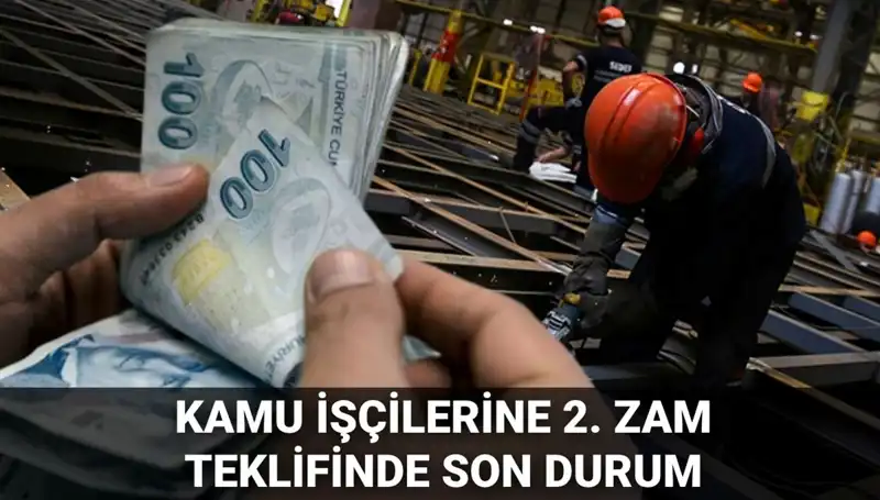 Kamu İşçilerine 2025'te Üçüncü Zam Teklifi Açıklandı