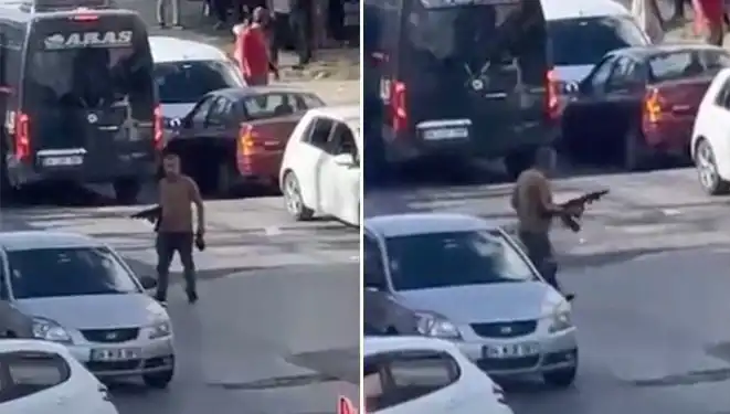 Başakşehir’de Korku Dolu Anlar: Pompalı Tüfekle Yolu Kapatma Olayı