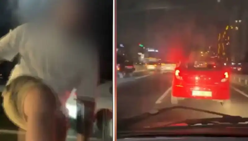Şehirdeki Trafik Magandası Güvenlik Kamerasına Yansıdı: Şok Edici Anlar!